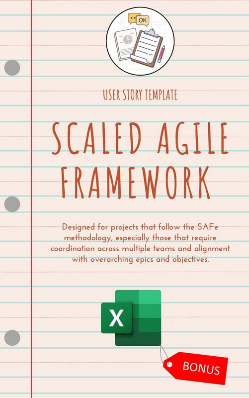 SCALED AGILE FRAMEWORK SAFE USER STORY TEMPLATE Download